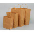 Recyclable Kraft Paper Bag Custom Shopping Paper Bag for Food